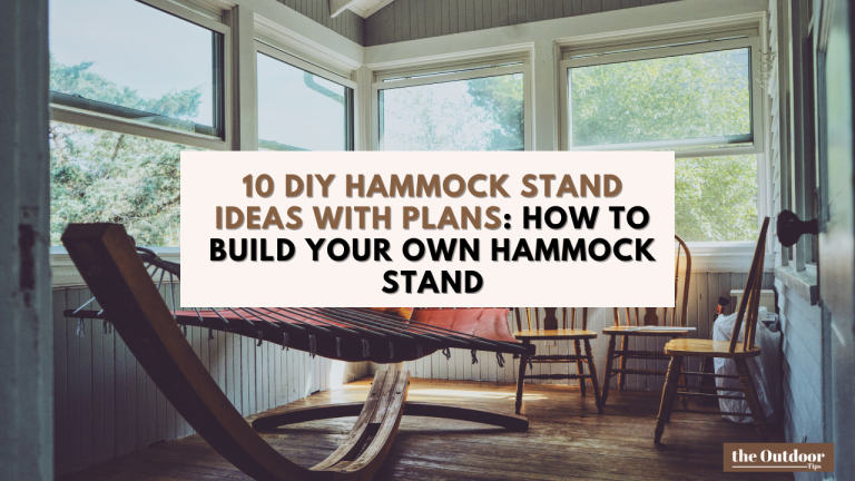 10 DIY Hammock Stand Ideas with Plans: How to Build Your Own Hammock Stand