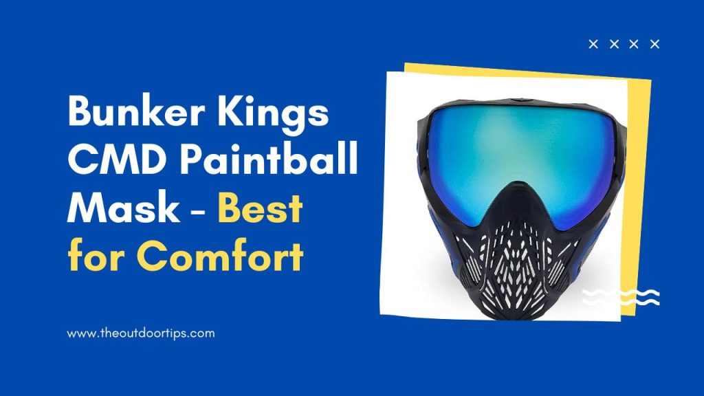 Bunker Kings CMD Paintball Mask - Best for Comfort