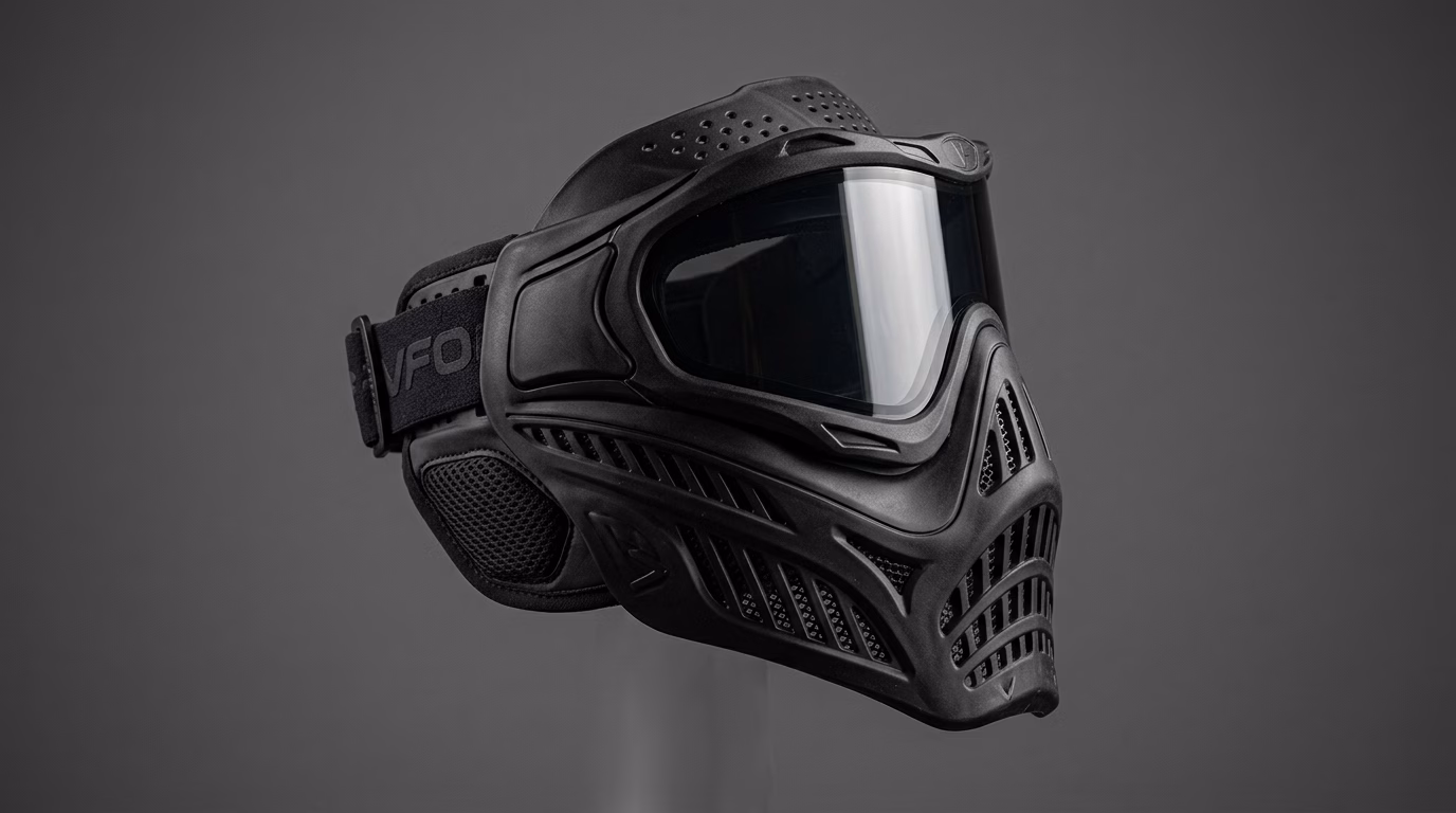 Bunkerkings CMD paintball mask – rubberized tournament goggle overview – product review