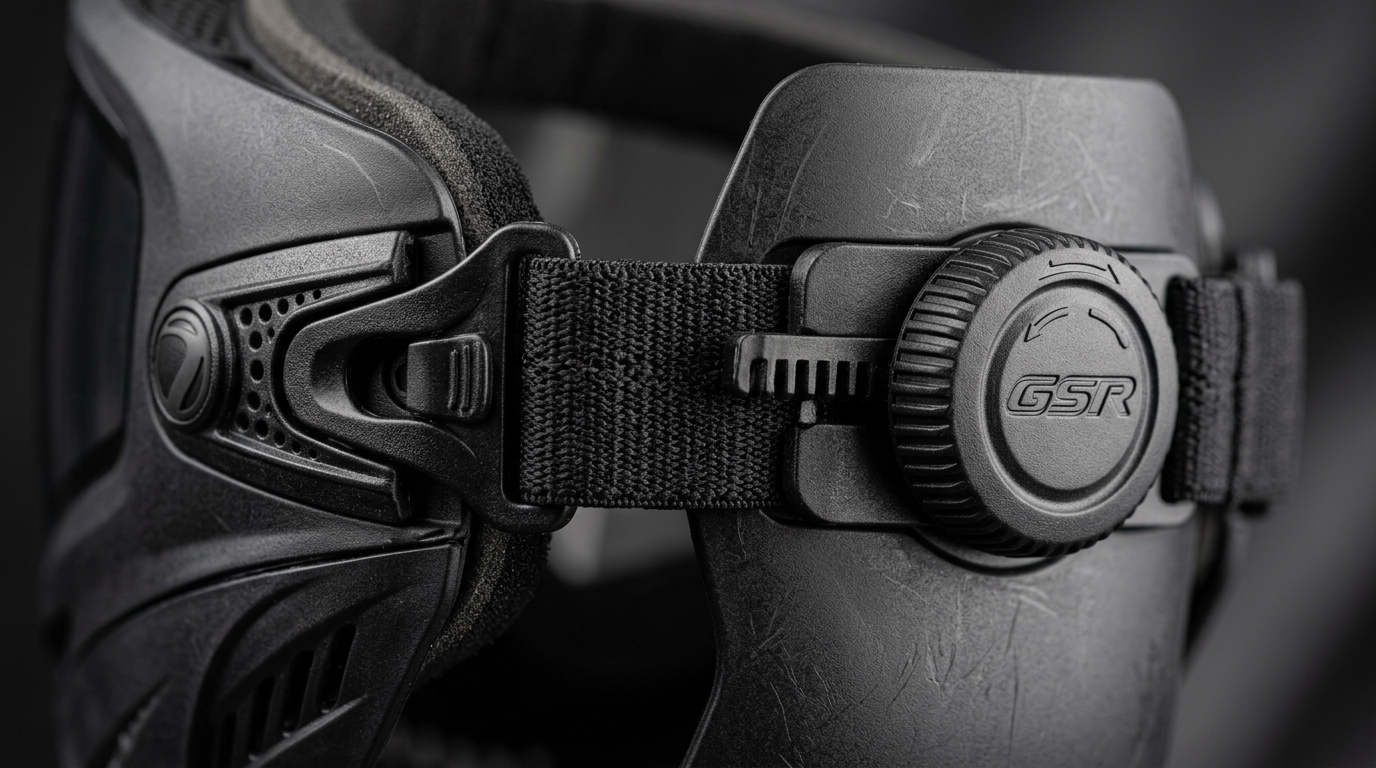 Dye i5 paintball mask – GSR pro-strap dial and rapid lens retention clip – mask review