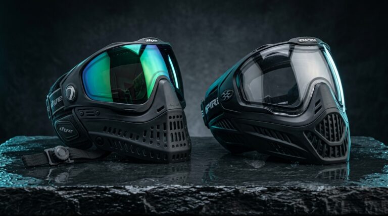 Dye i5 vs. Empire EVS: Comparing Two Top Paintball Masks (2026)