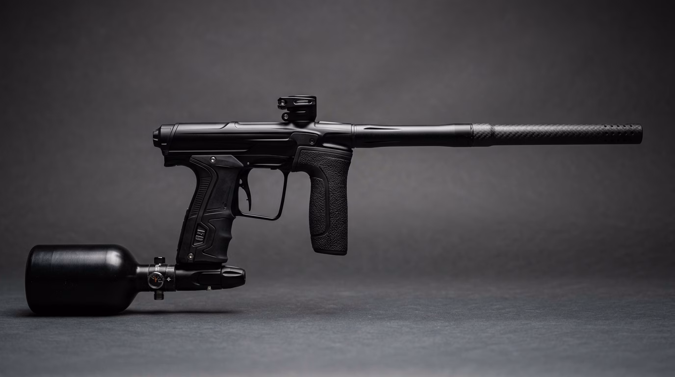 Empire Mini GS paintball marker – upgraded setup overview – tournament speedball marker