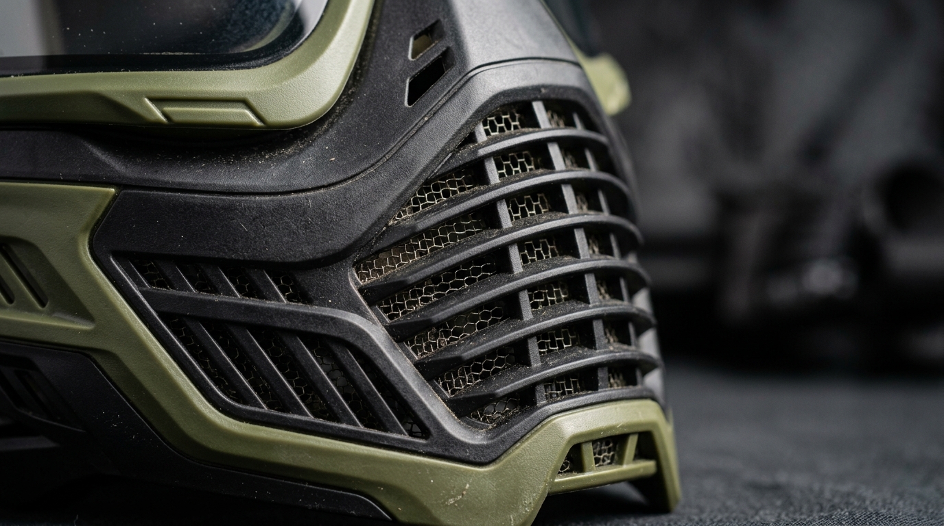 JT Spectra Flex 8 full coverage mask – jaw ventilation detail – mask review
