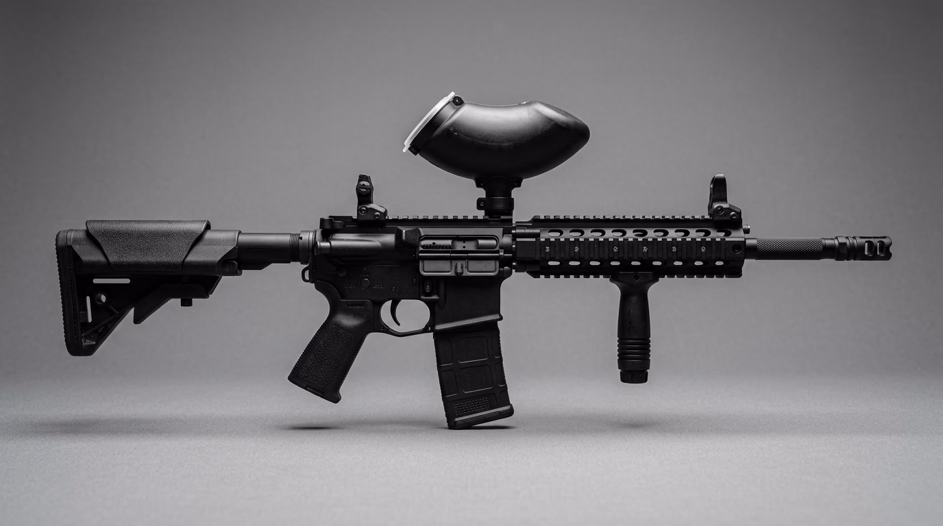 Tippmann Stormer Elite paintball marker – tactical upgrades setup – hero overview