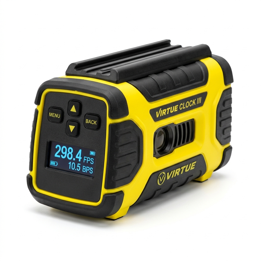 Virtue Clock III Wireless Paintball Radar Chronograph