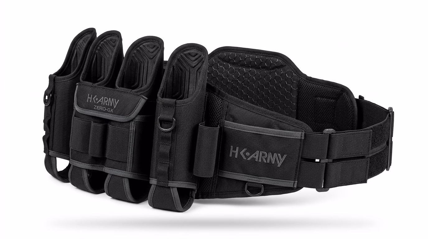 HK Army Zero-GX Strapless Paintball Harness Studio Photo