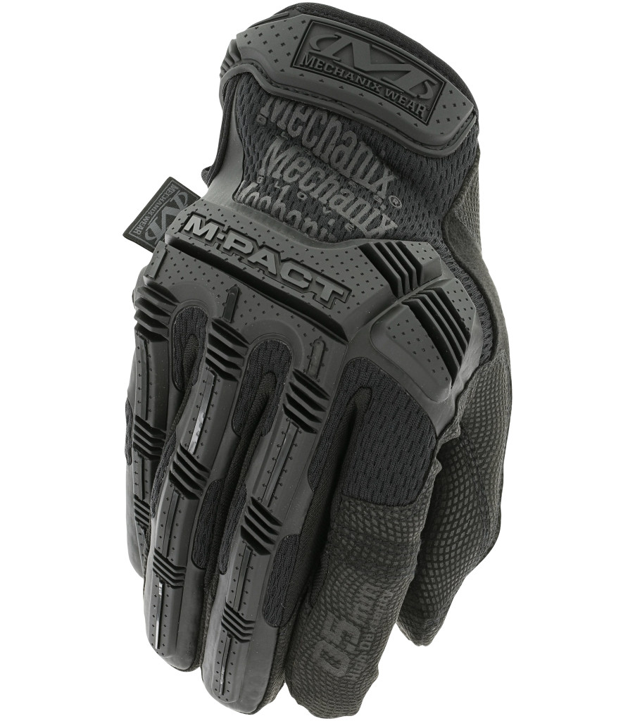 Mechanix Wear M-Pact Covert palm view showing 0.8mm synthetic leather and D3O impact padding