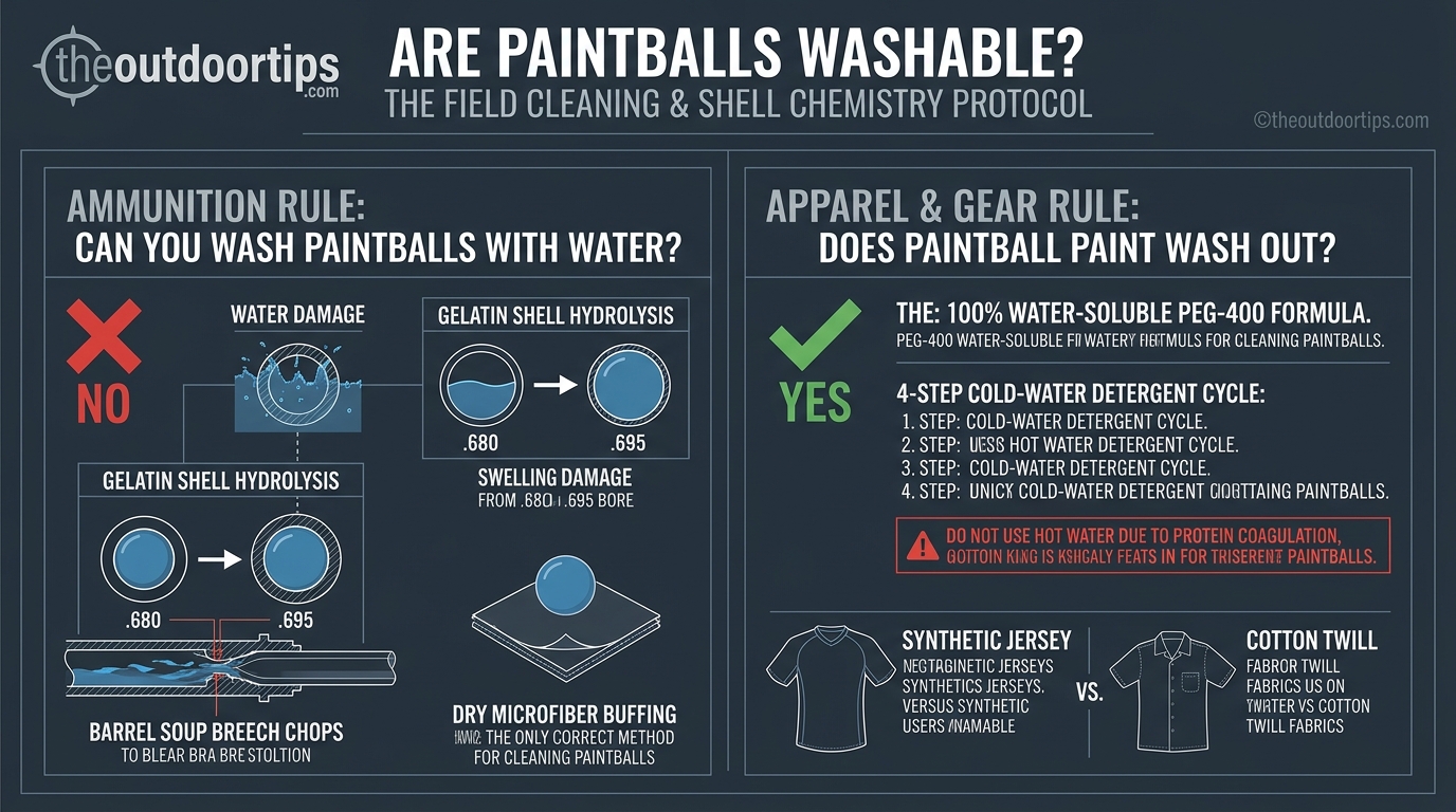 Are paintballs washable technical cleaning and shell chemistry protocol infographic theoutdoortips.com