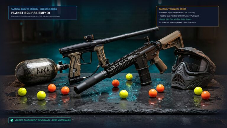 Planet Eclipse EMF100 Review: The Ultimate 135 PSI Tactical Magfed Marker (2026)