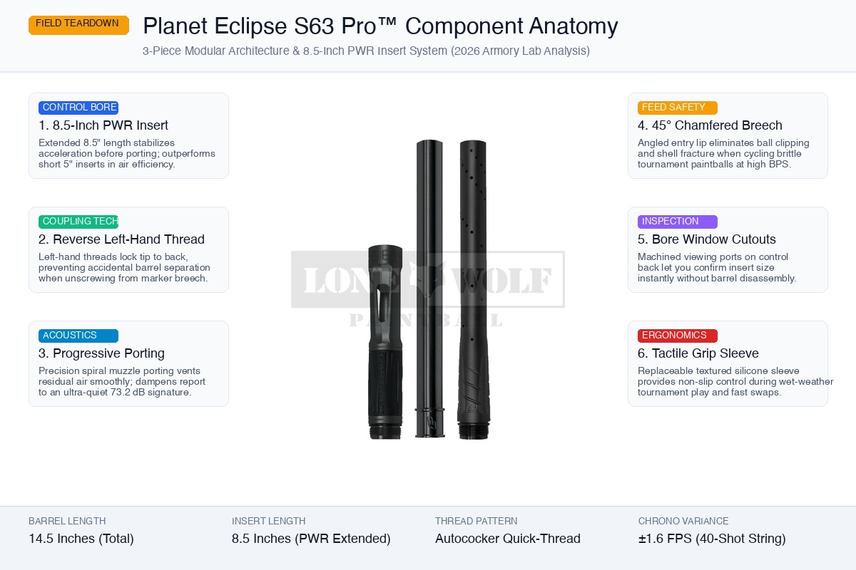 Planet Eclipse S63 Pro Component Anatomy Technical Blueprint 2026