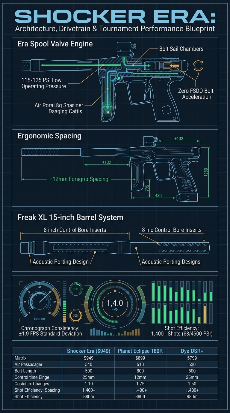 Shocker Era Technical Architecture Infographic Spec Matrix Blueprint