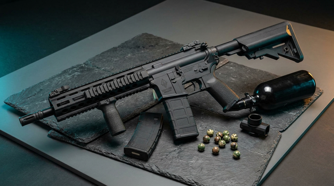 Tippmann Stormer Elite Dual Feed Tactical Paintball Gun Review