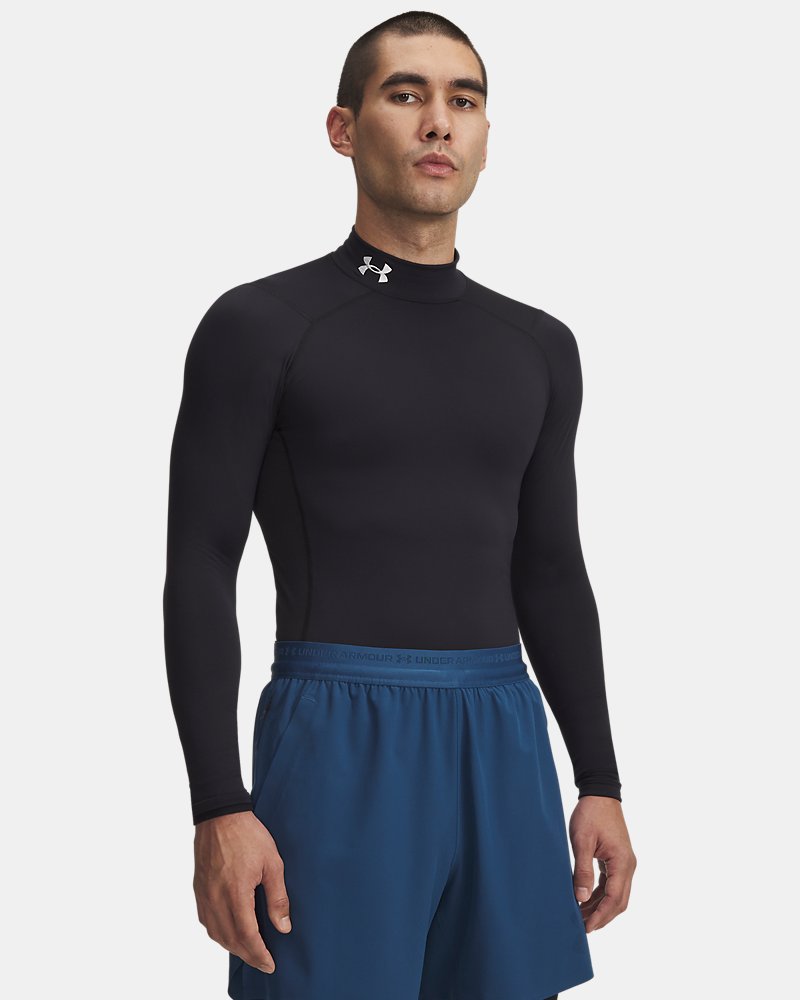 Under Armour ColdGear compression mock neck winter base layer